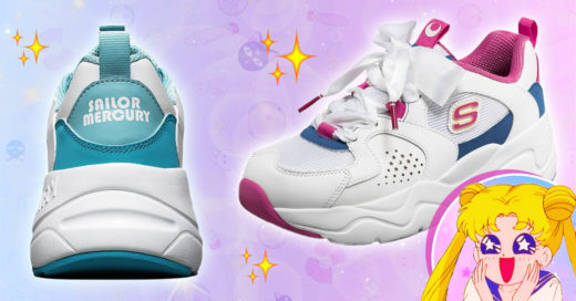 Skechers lanza una línea deportiva inspirada en Sailor Moon ¡y queremos todo!