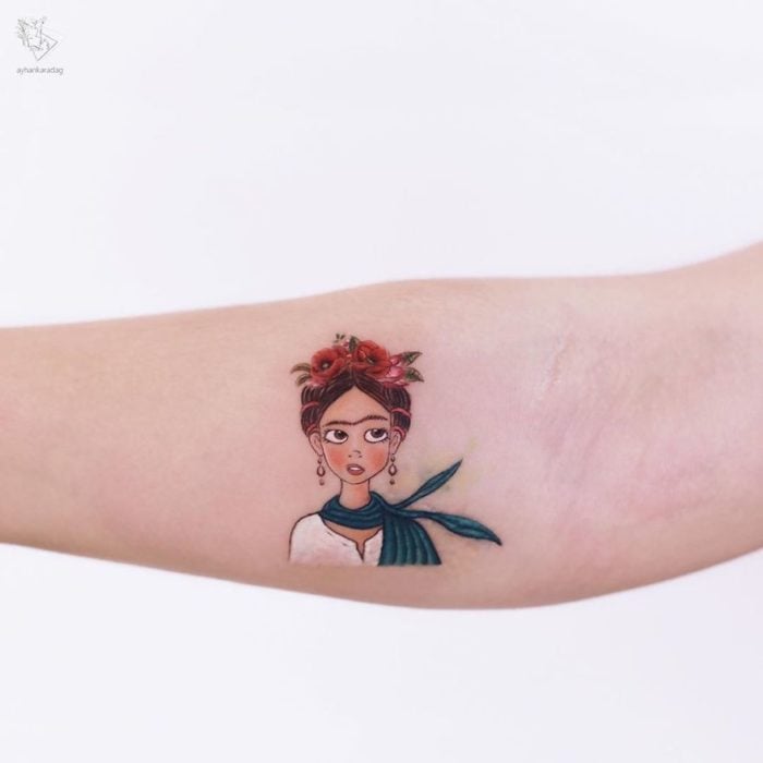 Tatuaje de Frida Khalo 