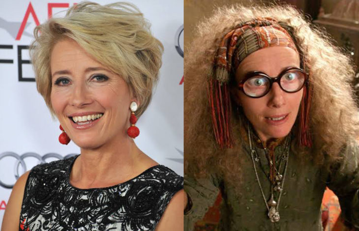 Emma Thompson en su papel en Harry Potter 