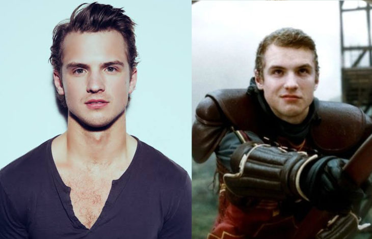 Freddie Stroma en el papel del buscador en Harry Potter 