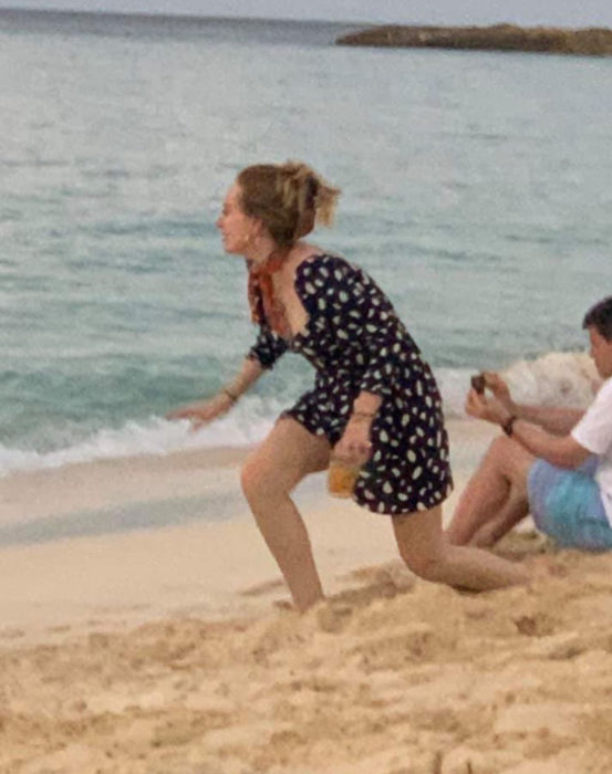 Adele y Harry Styles de vacaciones juntos en la playa