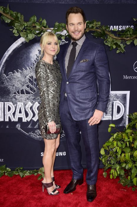 Anna Faris y Chris Pratt 