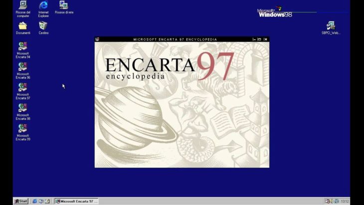 Enciclopedia encarta de 1997