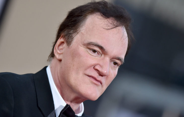 Quentin Tarantino en la alfrombra roja de Once Upon a Time in... Hollywood