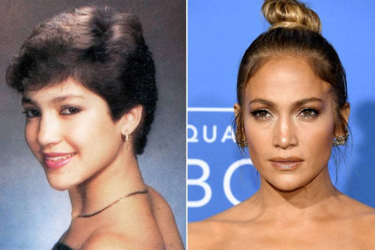 Jennifer Lopez antes y después