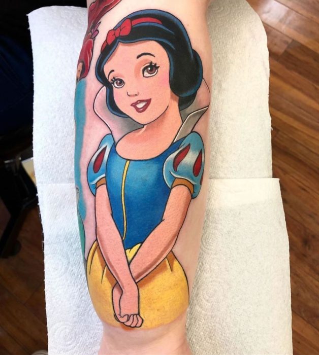 Tatuaje de Blancanieves, Blancanieves, Disney