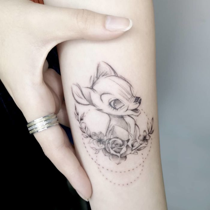 Tatuaje de Bambi, Bambi, Disney