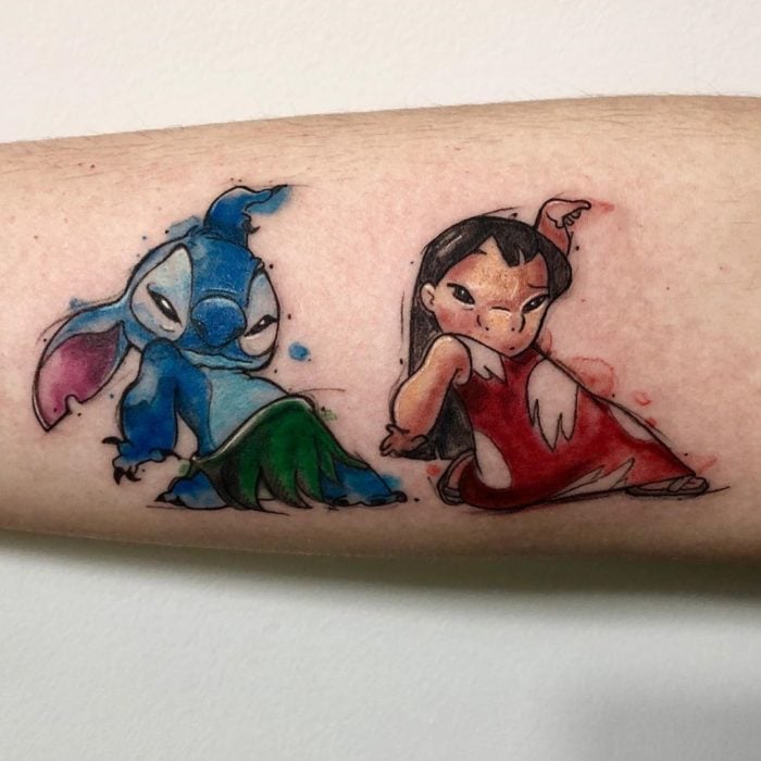 Tatuaje de Lilo y Stich, Lilo y Stich, Disney