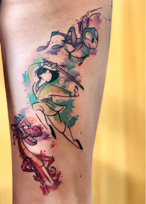 Tatuaje de Mulan, Mulan, Disney