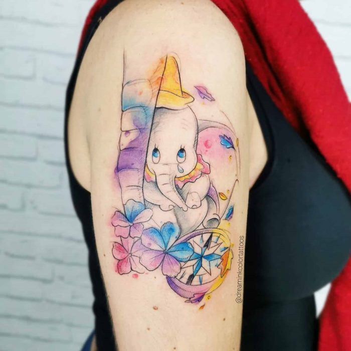 Tatuaje de Dumbo, Dumbo, DIsney