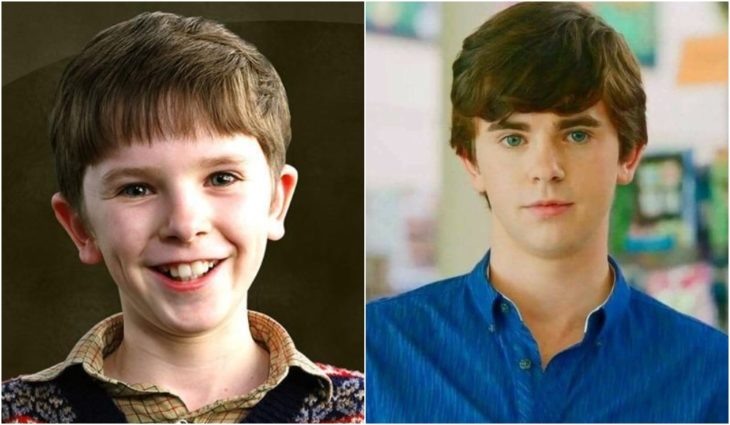 Freddie Highmore en Charlie y la fabrica de chocolates