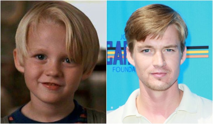 Mason Gamble de niño en la película Daniel el travieso