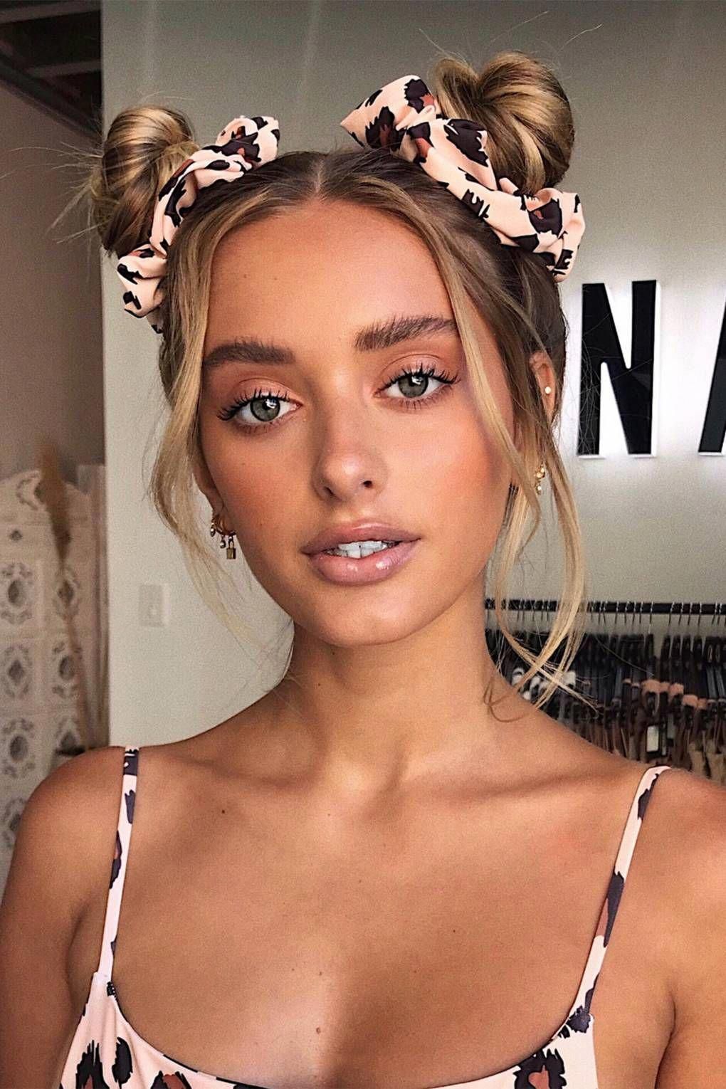 15 Fabulosos peinados que puedes hacer con unos scrunchies