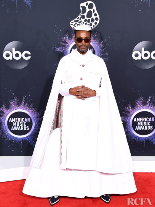 Billy Porter look capa blanca American Music Awards 2019