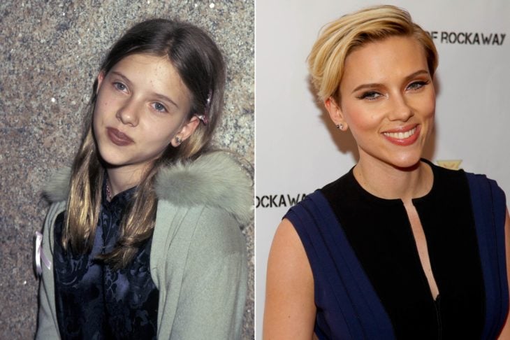 Scarlett Johansson antes y después