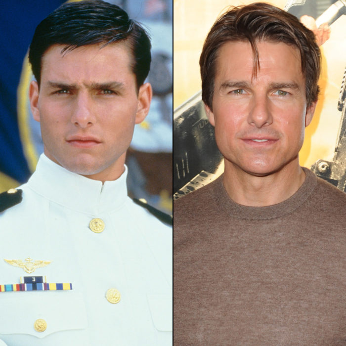 Tom Cruise antes y después