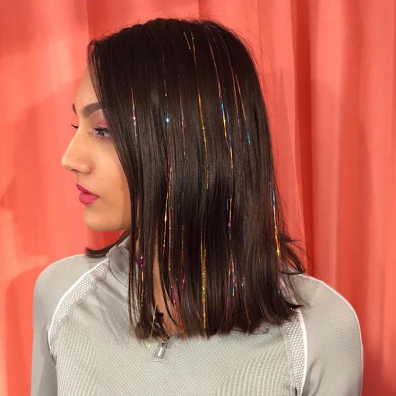 Las extensiones 'twinkle hair' llegaron para hacerte brillar