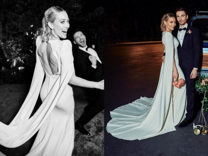 Los vestidos de novia más bonitos de las famosas en el 2019; Hilary Duff y Matthew Koma
