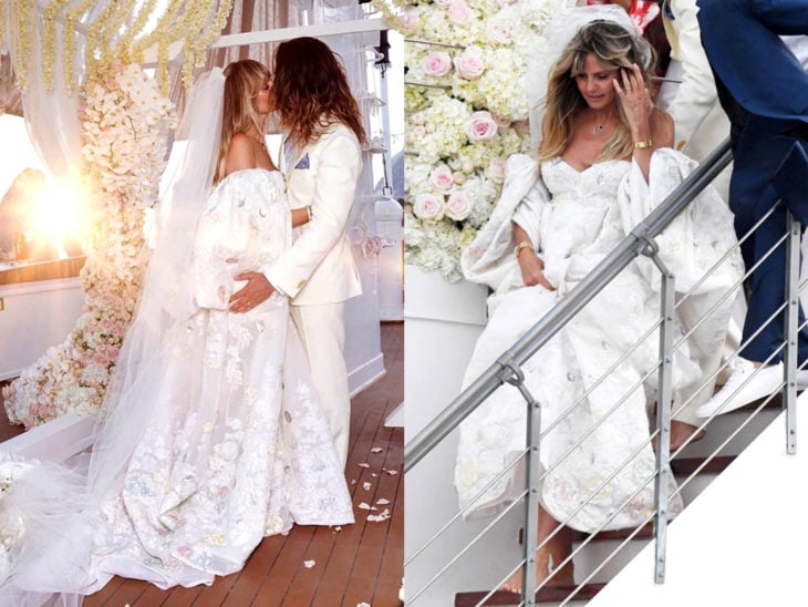 Los vestidos de novia más bonitos de las famosas en el 2019; Heidi Klum y Tom Kaulitz