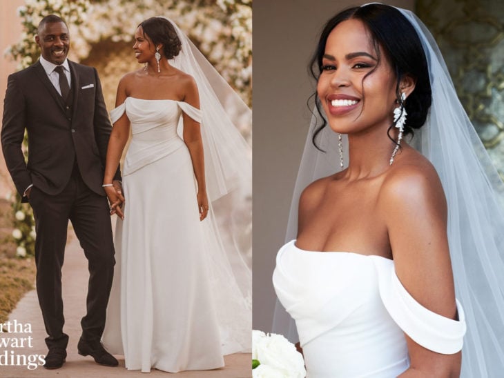 Los vestidos de novia más bonitos de las famosas en el 2019; Idris Elba y Sabrina Dhowre