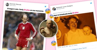 Hilo en Twitter demuestra que la gente de antes envejecía más rápido