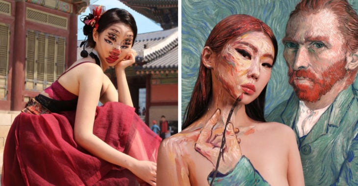 Artista rompe la línea entre realidad e ilusión con sus increíbles maquillajes
