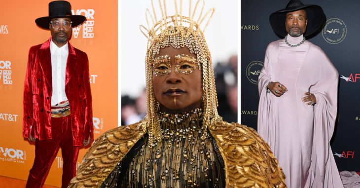 20 Pruebas de que Billy Porter está revolucionando las alfombras rojas