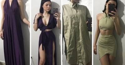 Diseña increíbles atuendos con ropa de segunda mano