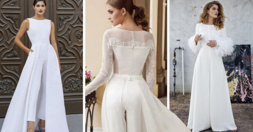 15 Jumpsuits que sustituyen al tradicional vestido de novia