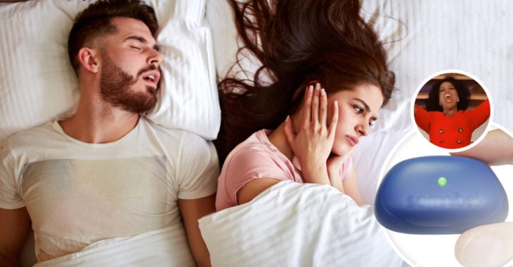 Este dispositivo puede salvar relaciones: le da toques a tu pareja si ronca