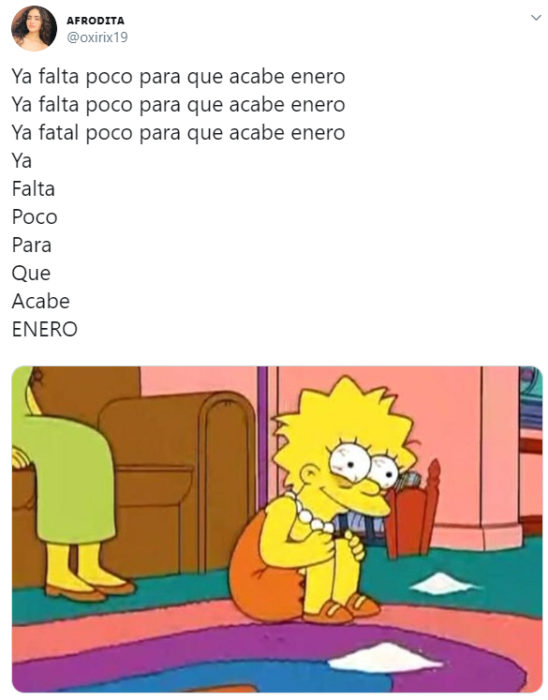 memes que describen el tiempo que ha durado el mes de enero