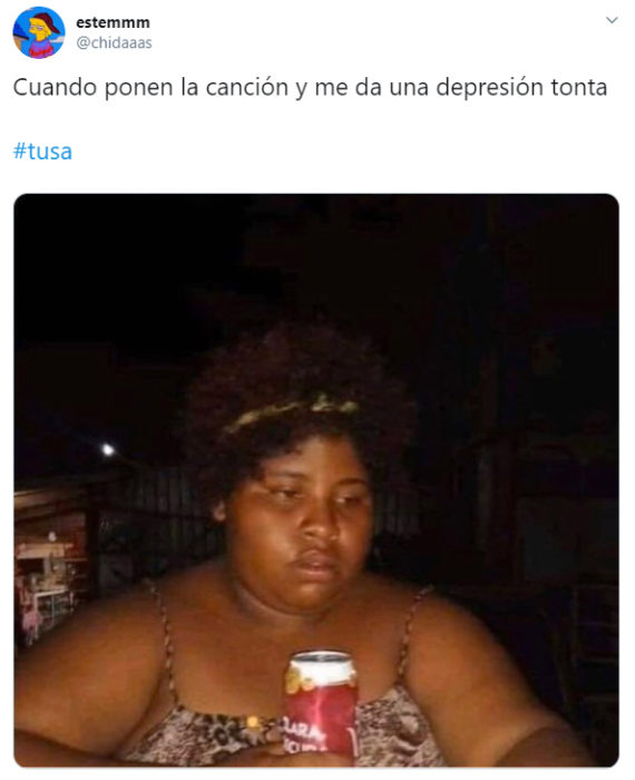 Memes de Twitter que muestran el efecto de la canción TUSA de Karol G y Nicki Minaj 