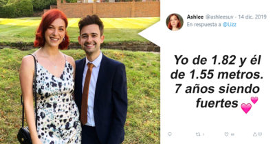 Chica demuestra en hilo de Twitter que para el amor el tamaño no importa