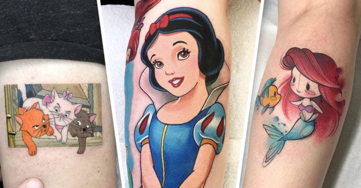 19 Tatuajes con tus personajes Disney favoritos