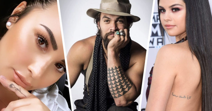 13 Tatuajes de celebridades con un significado poco conocido