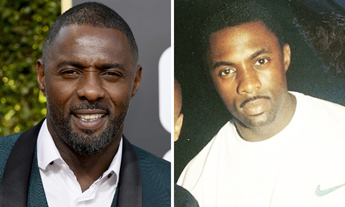 Idris Elba en la etapa adulta y en su juventud