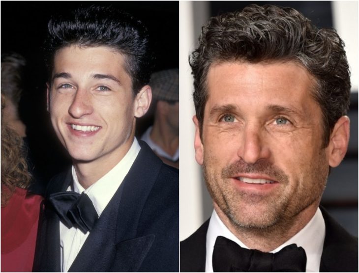 Patrick Dempsey en su juventud y en la actualidad 2020