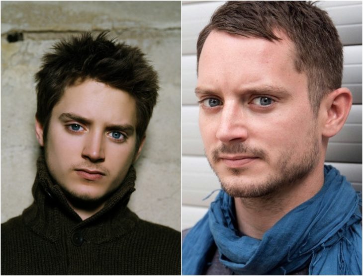 Elijah Wood en su juventud y en la actualidad 2020