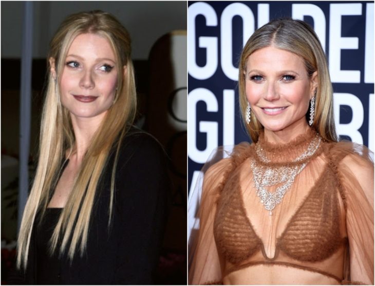 Gwyneth Paltrow en su juventud y en la actualidad 2020