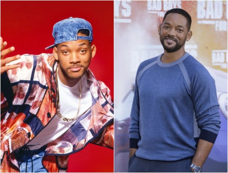 Will Smith en su juventud y en la actualidad 2020