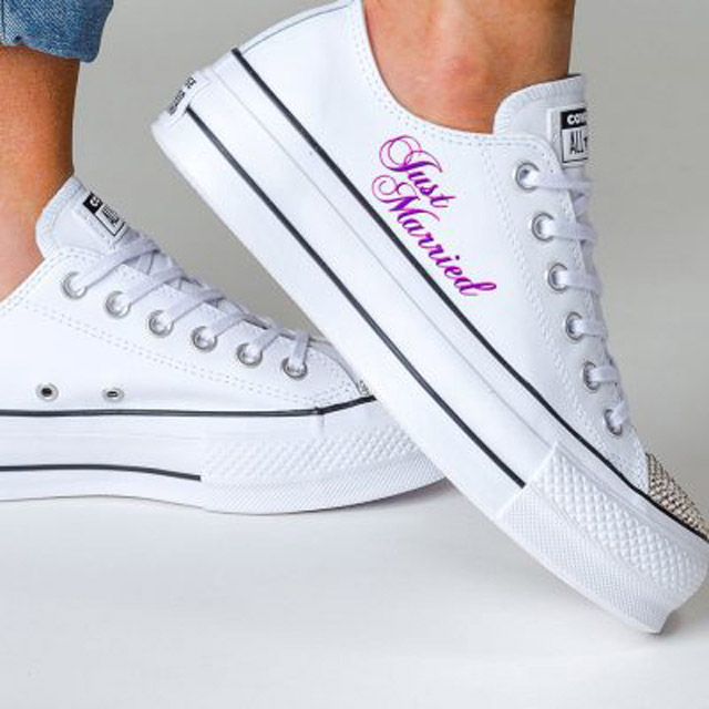 tenis de novia converse