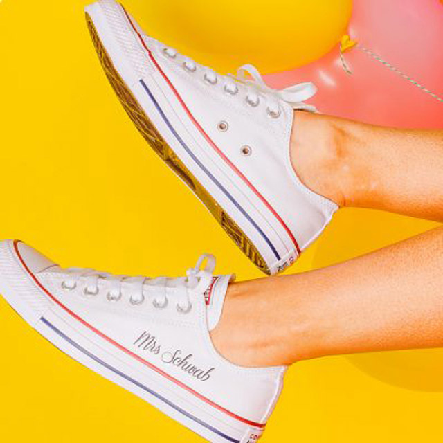 Atención! Converse lanza colección de zapatillas para bodas