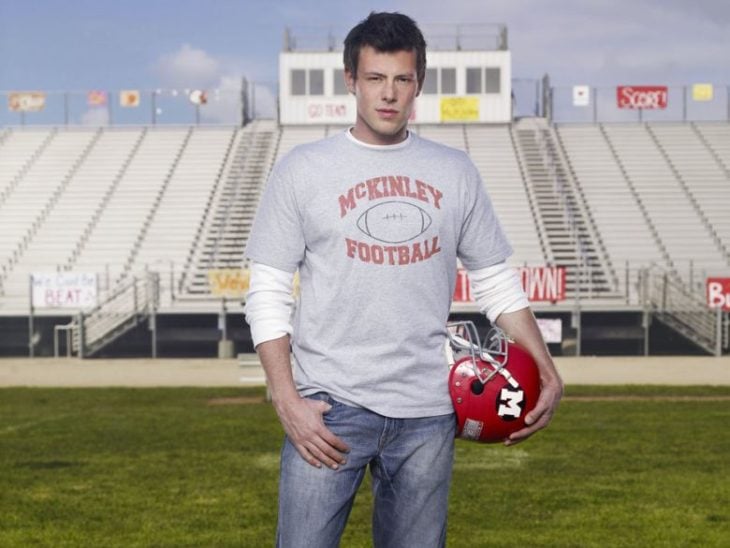 Cory Monteith como Finn Hudson en Glee