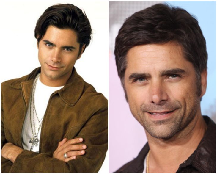 John Stamos en los 90 y actualmente