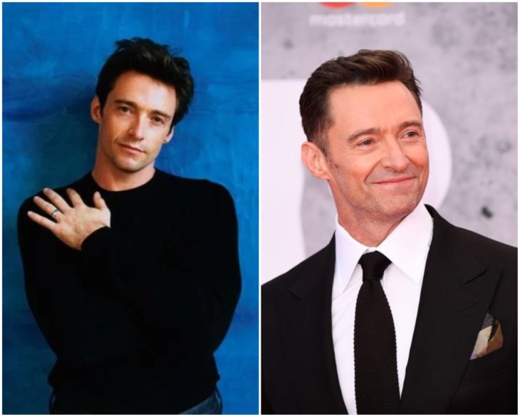 Hugh Jackman en los 90 y actualmente