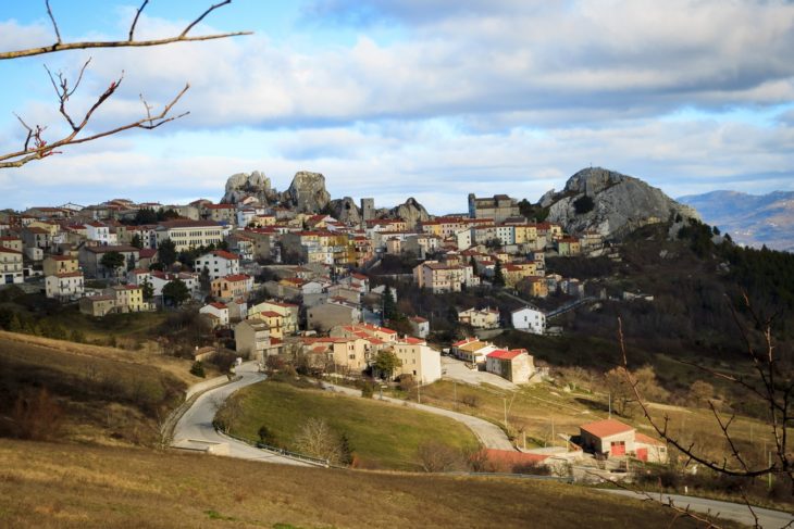 Molise, Italia zona alejada de infraestructura a campo abierto