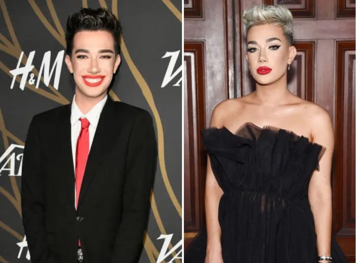 James Charles en su primera y última alfombra roja a la que ha asistido