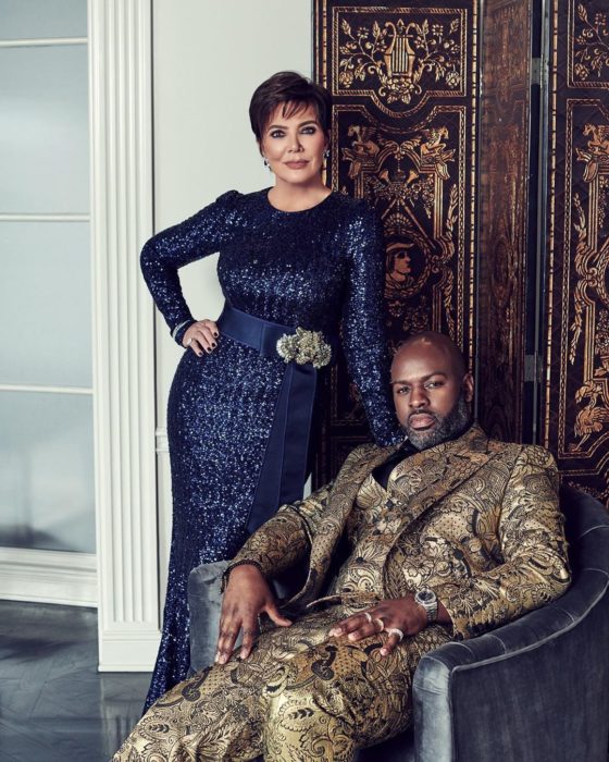 Kris Jenner y Corey Gamble se llevan 24 años