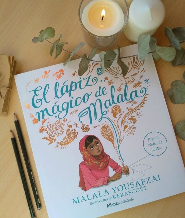 Portada de el libro El lápiz mágico de Malala de Malala Yousafzai