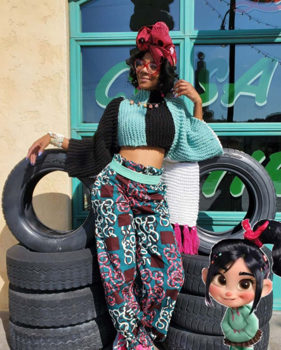 Mujeres afroamericanas recrean a las princesas Disney en versión negra para el Mes de la Historia Negra; Vanellope